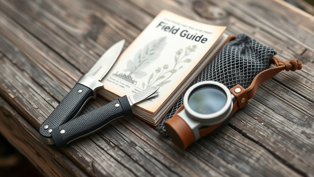 use reliable field guides