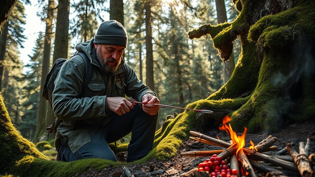 wild food gathering resilience