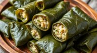 wild grape leaf dolmas