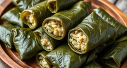 wild grape leaf dolmas