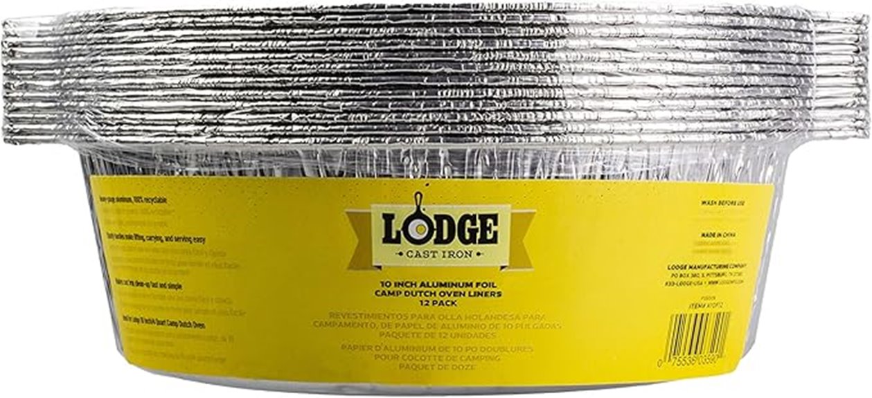 10 inch silver dutch oven