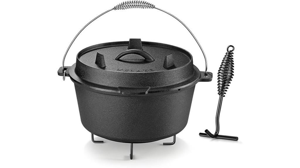10 quart camping dutch oven