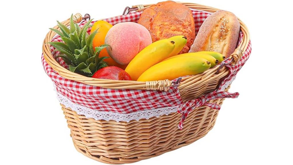 14 2 inch wicker basket