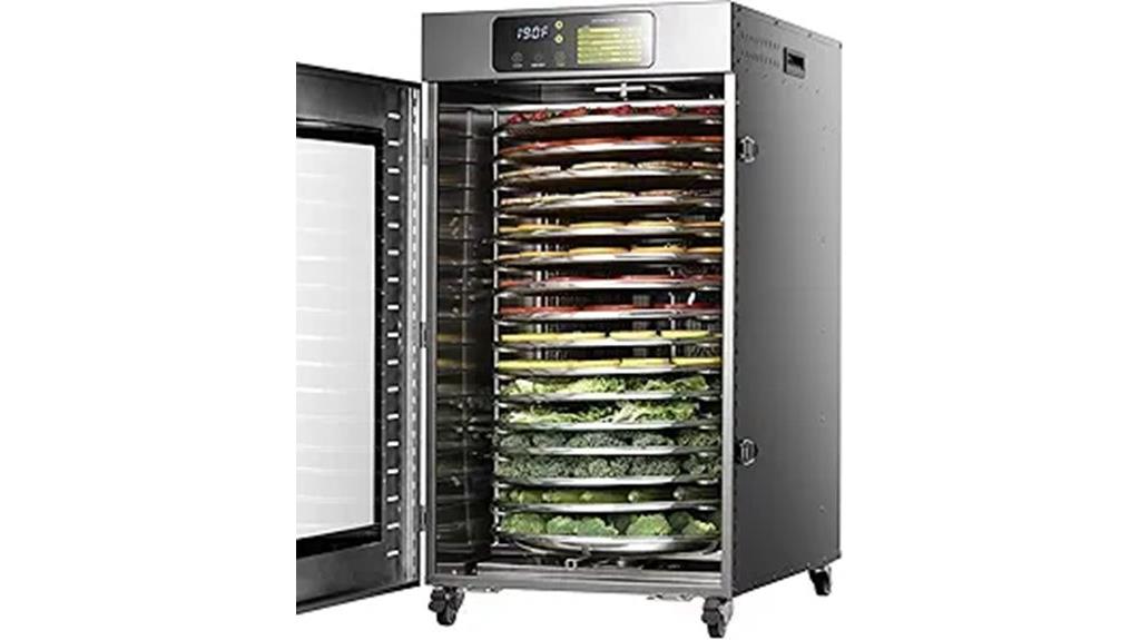 16 tray rotary dehydrator