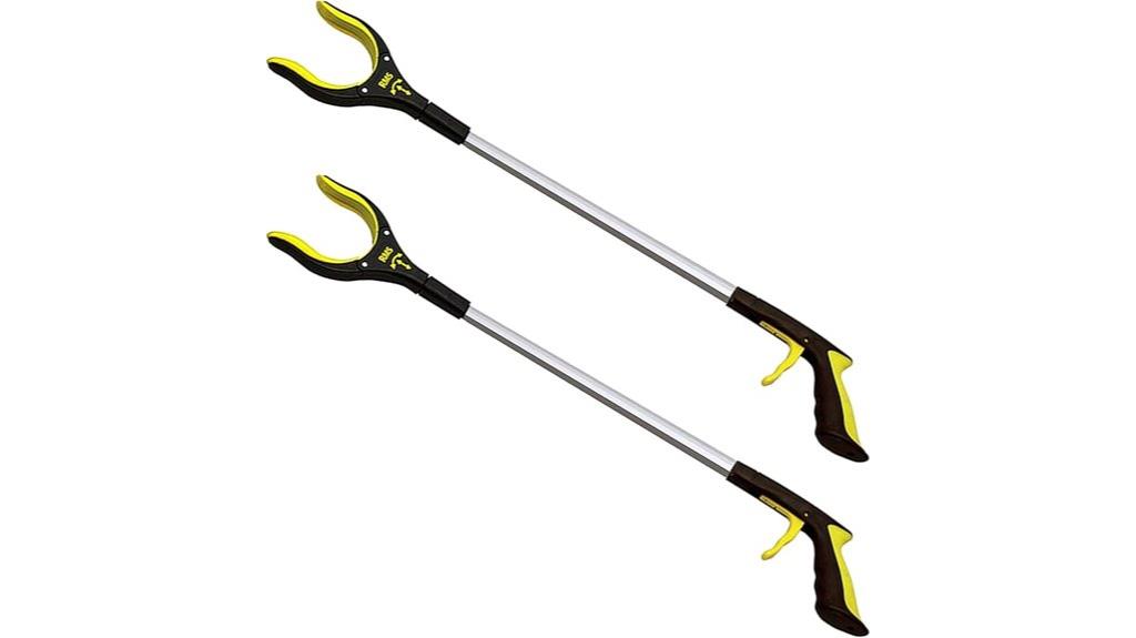 34 inch rotating jaw reacher