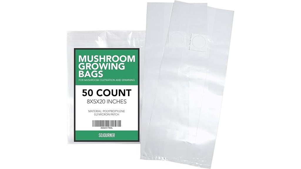 50 mushroom spawn bags