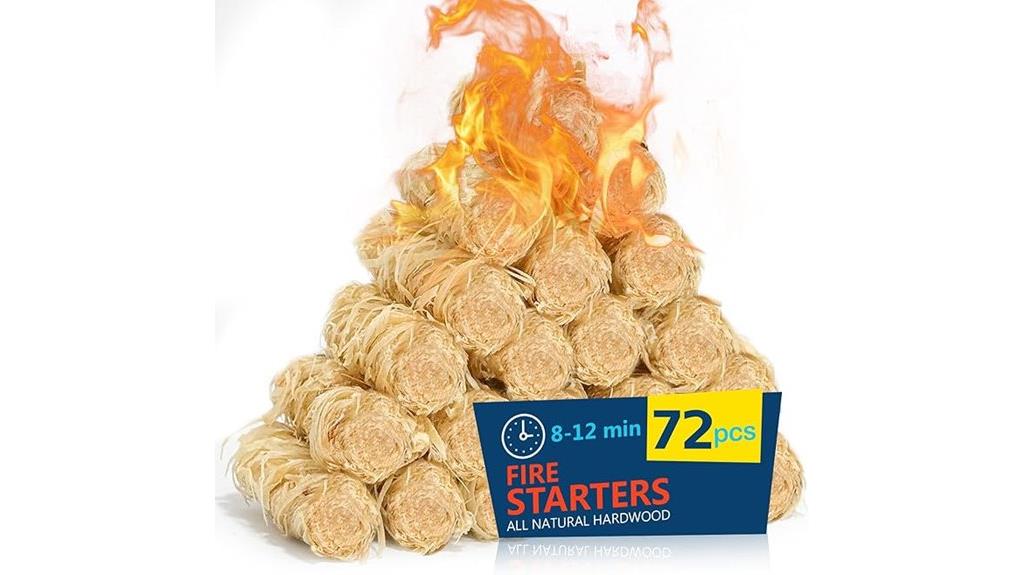 72 piece fire starter set