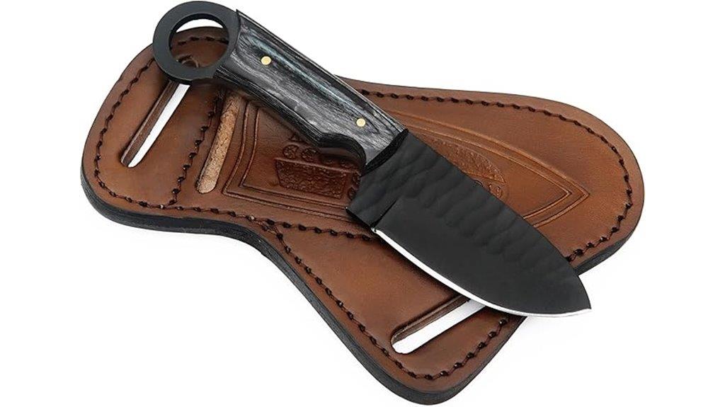 7 5 fixed blade knife