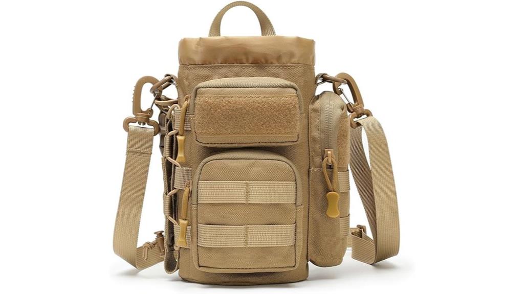 adjustable molle water carrier