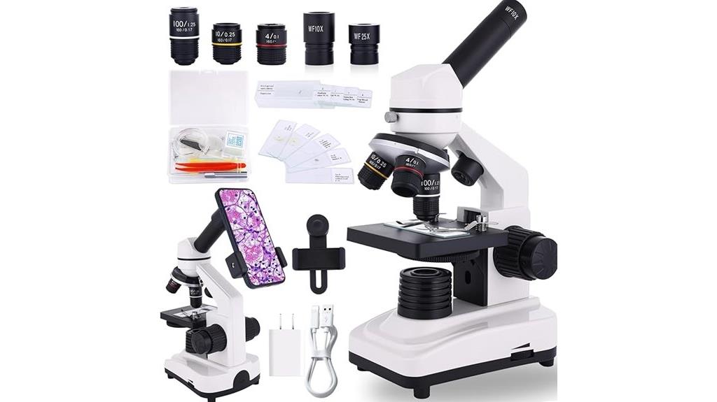 adult and kid microscope