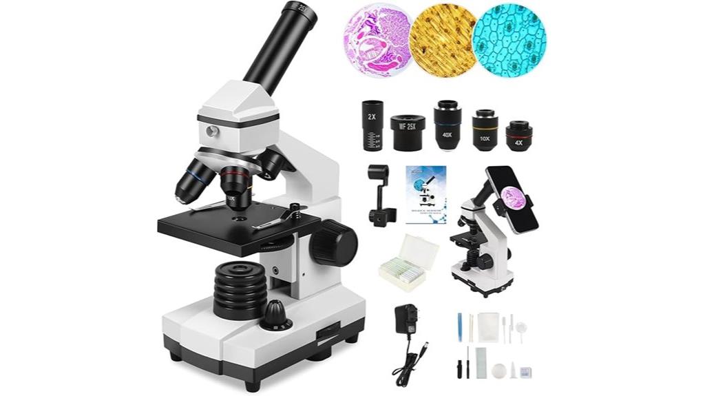 adult and kids microscope