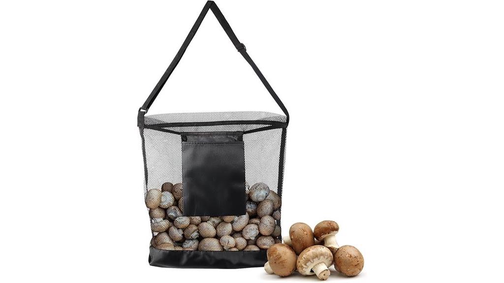 amber mushroom foraging set