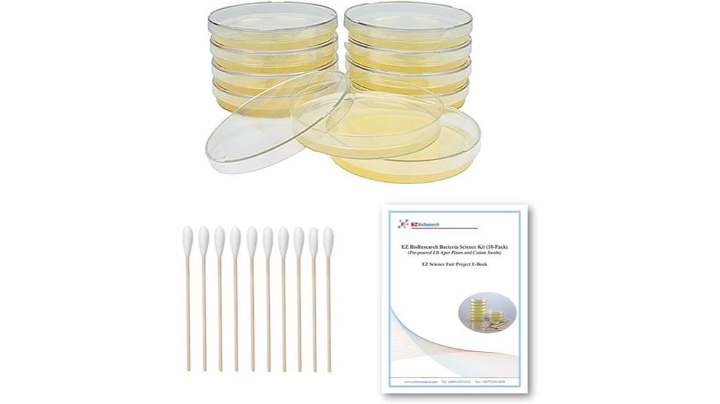 bacterial science fair kit
