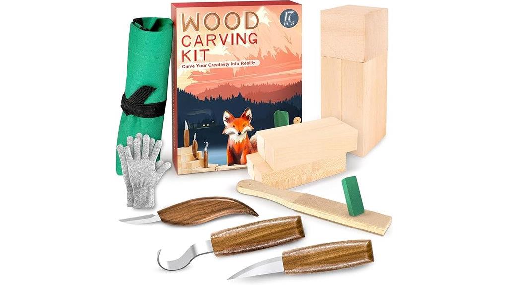 beginner wood carving kit