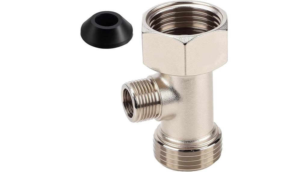 bidet adapter with gasket