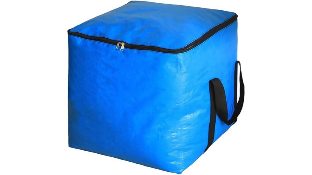 blue 120l storage bag