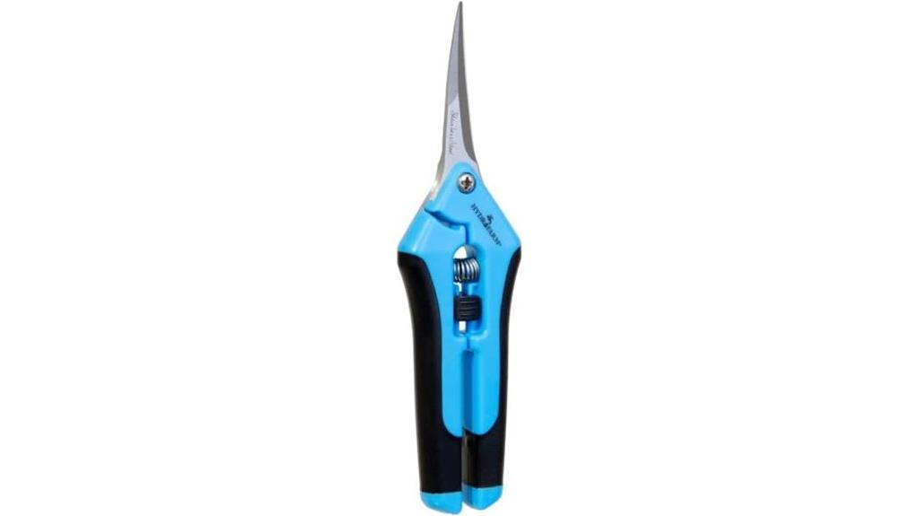 blue precision curved blade pruners
