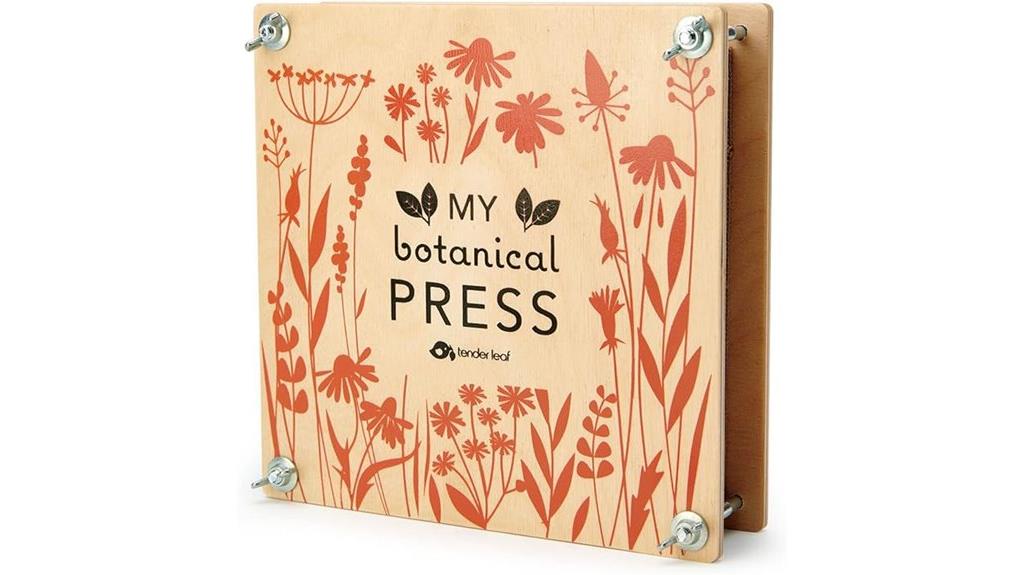 botanical press toy dimensions