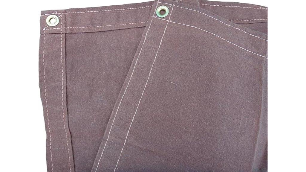 brown 4x4 canvas tarp