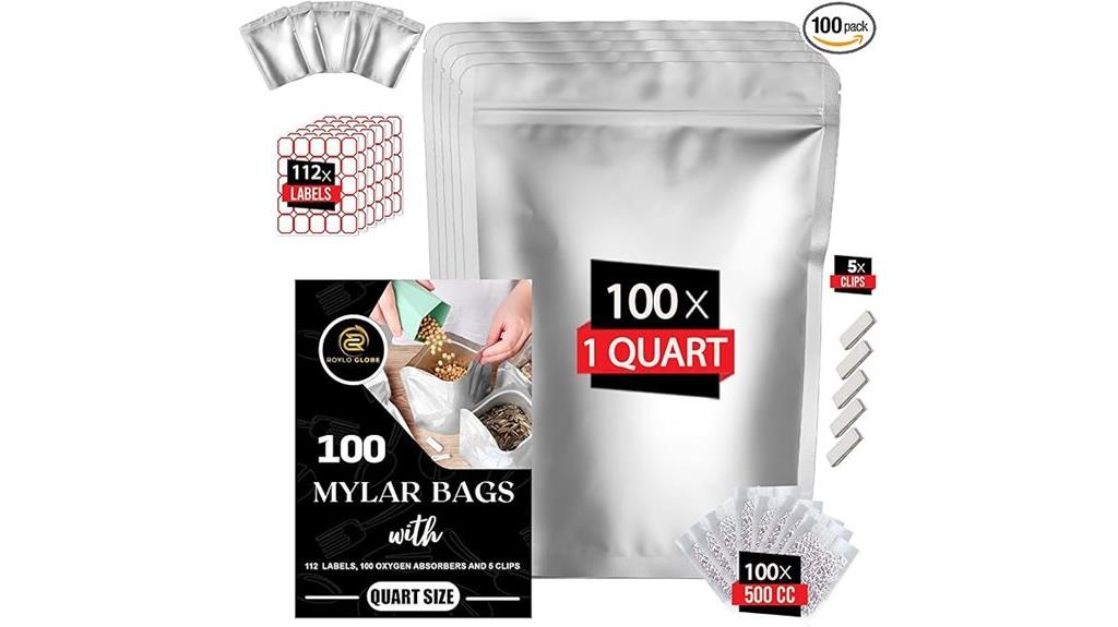 bulk mylar bag set