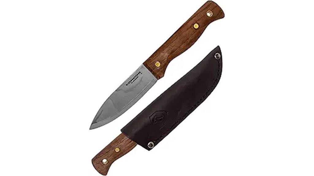 bushcraft knife with condor