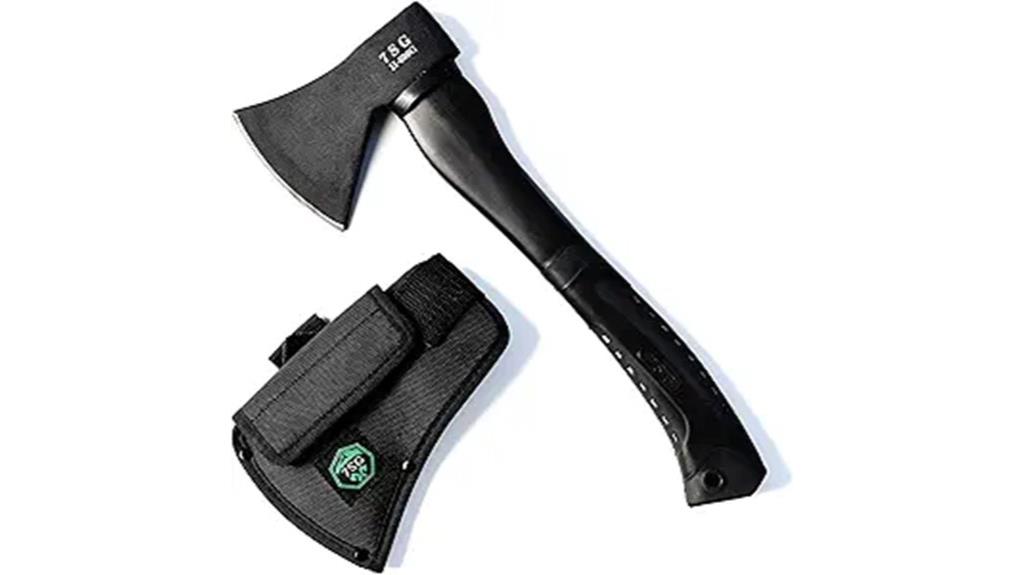 camping axe with sheath