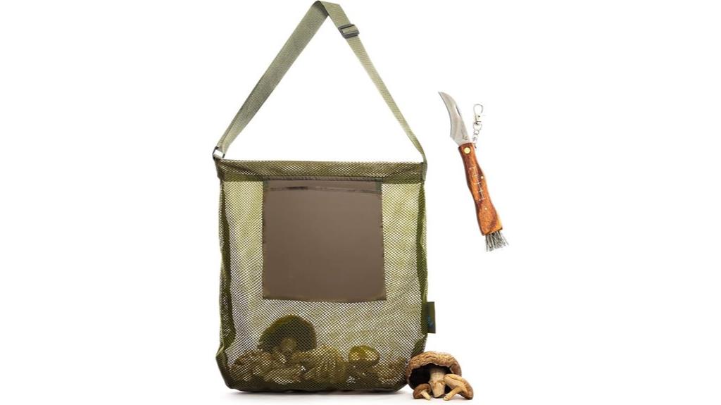 camping gear with utensils