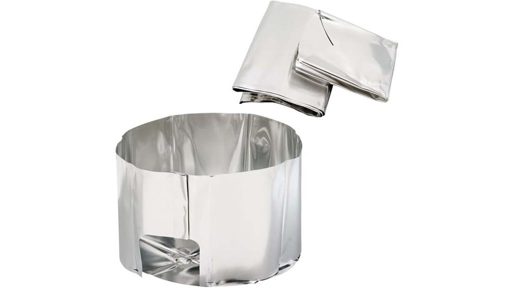 camping stove heat shield