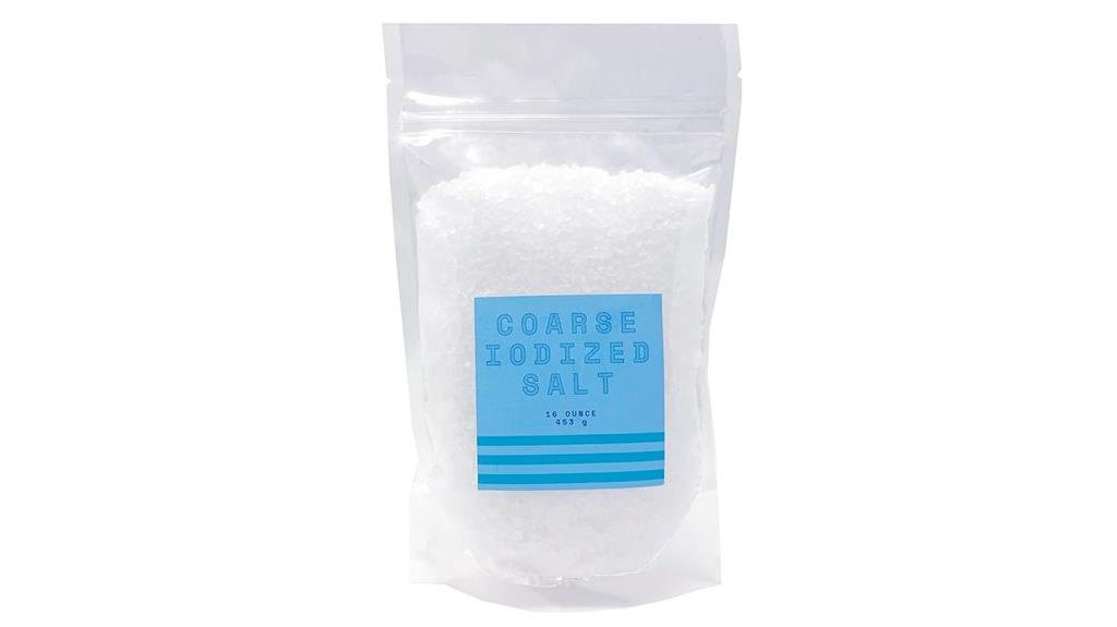 coarse iodized salt refill