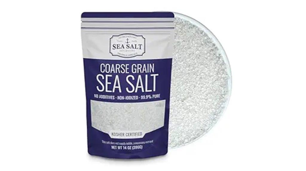 coarse salt for grinder