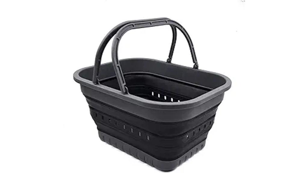 collapsible 19l storage tub