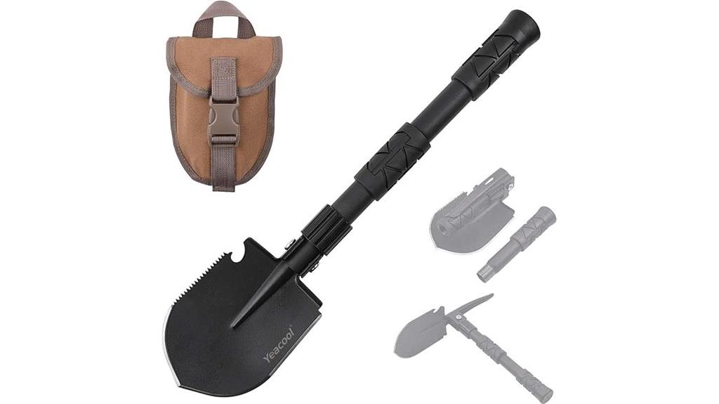 compact multi tool shovel
