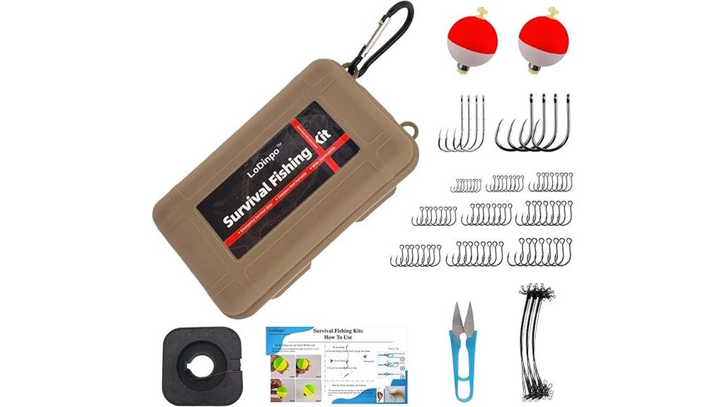 compact travel fishing kit