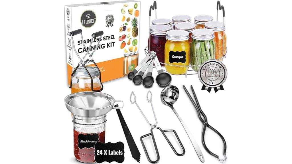 complete canning equipment set