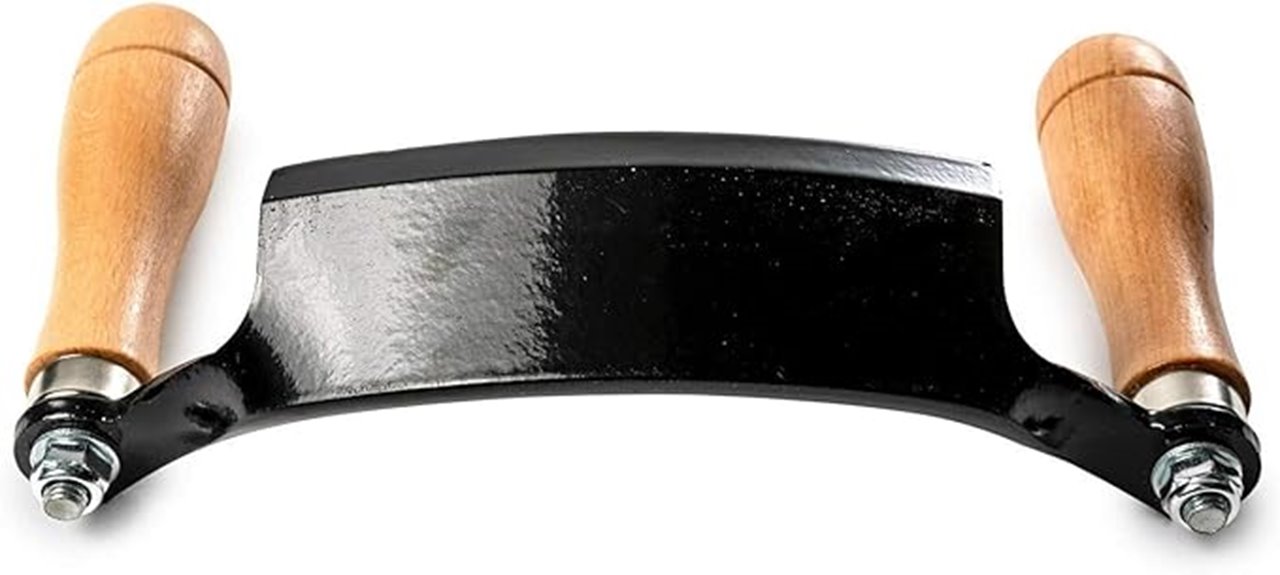 curved 5 inch woodworking knife