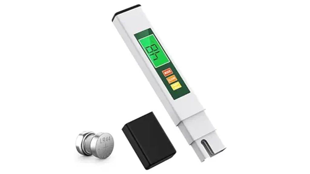 digital drinking water tester