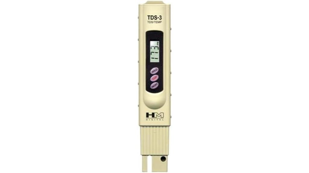 digital tds water tester