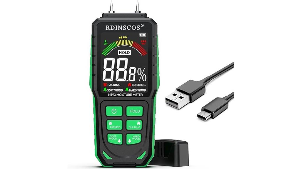 digital wall moisture meter
