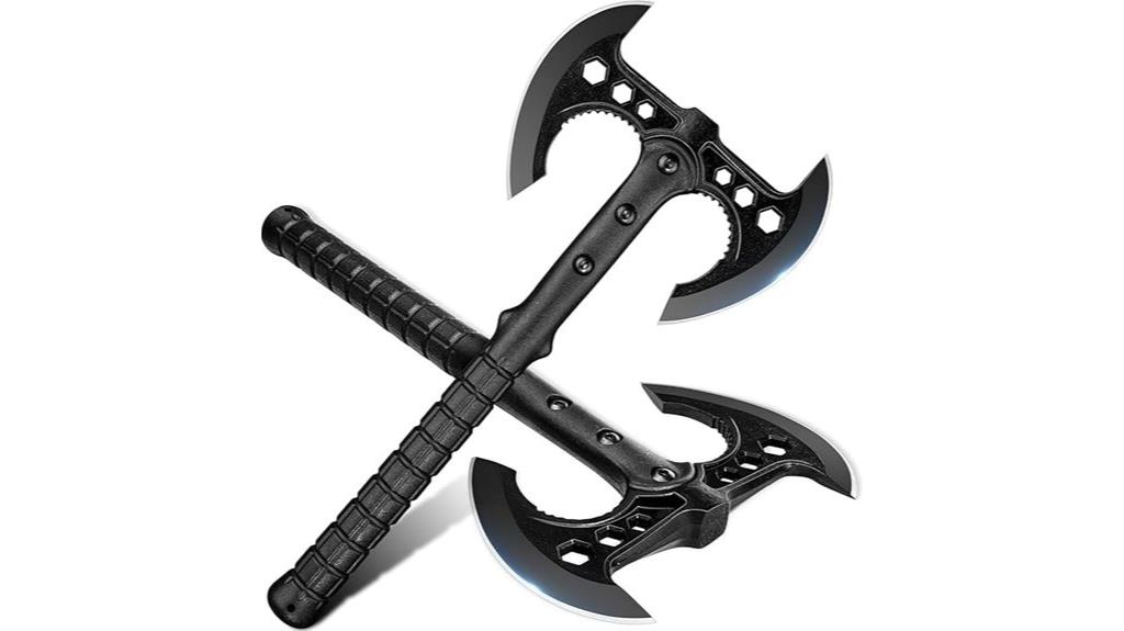 dual hatchet camping set