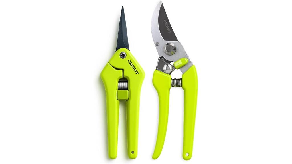 dual stainless garden scissors