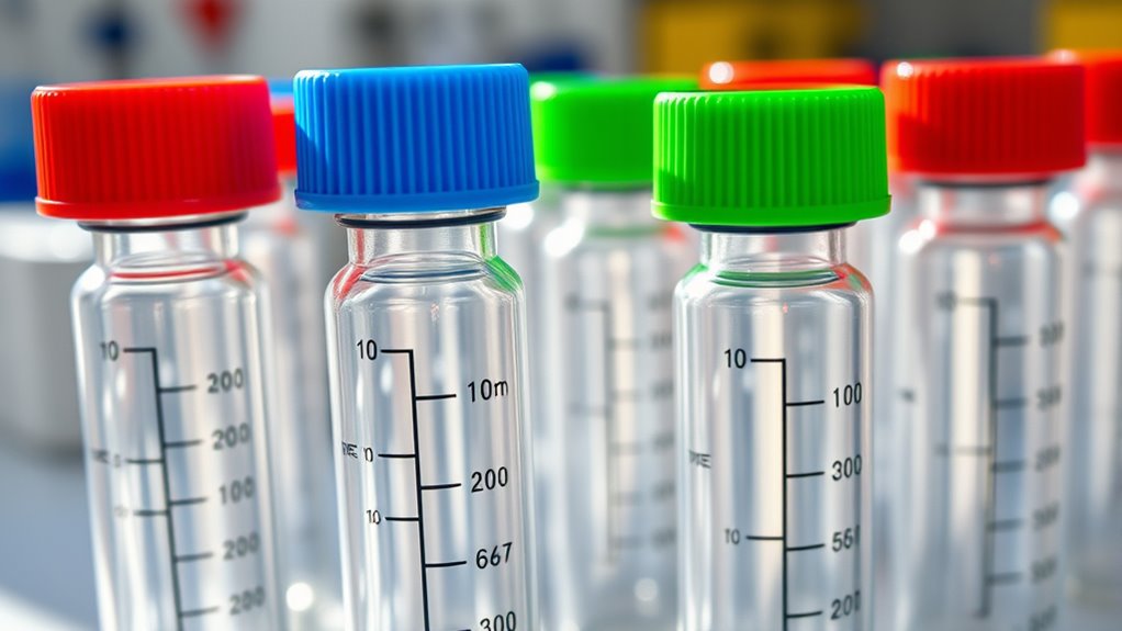durable leakproof compatible vials