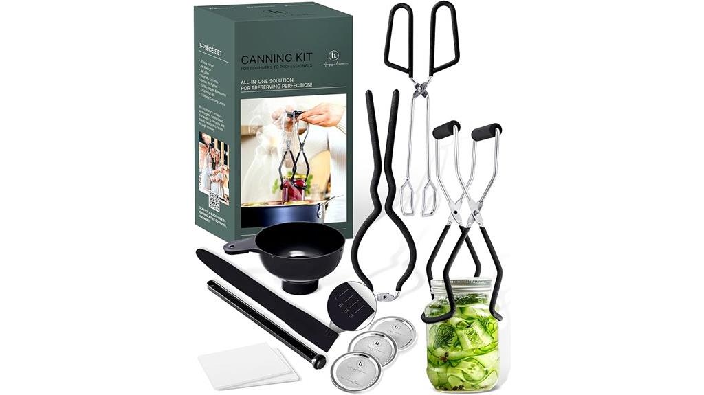 eight piece beginner canning set