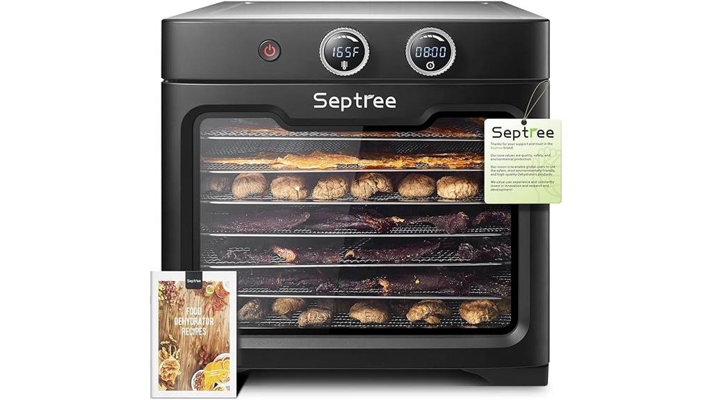 eight tray digital dehydrator