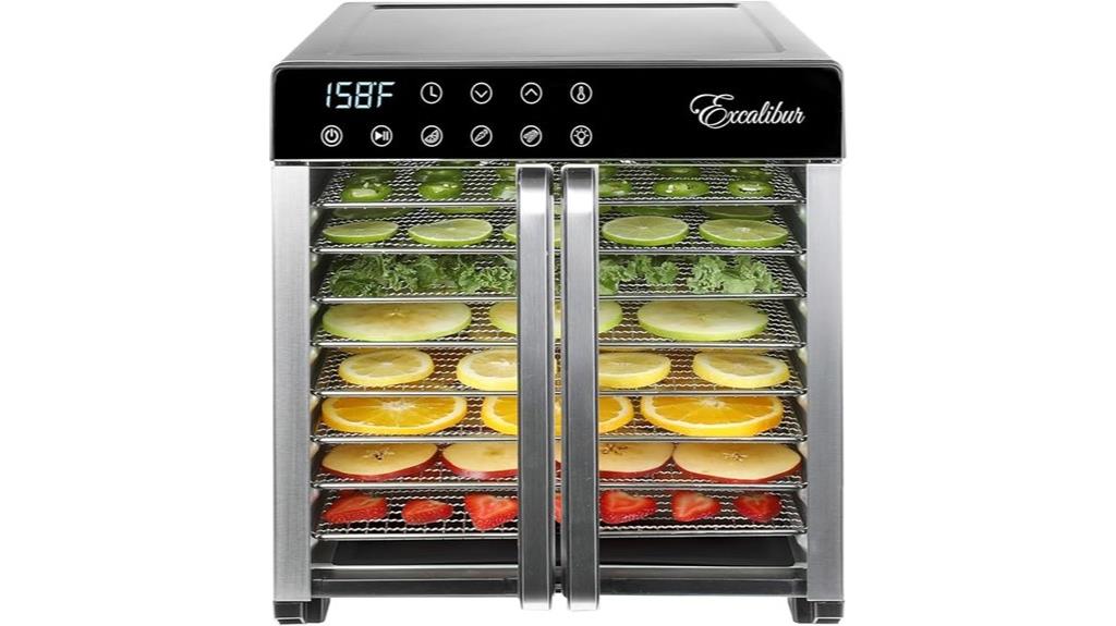 eight tray electric dehydrator