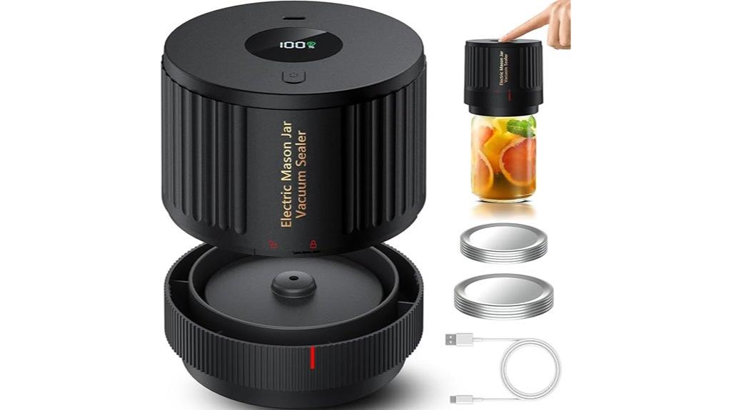 electric mason jar sealer