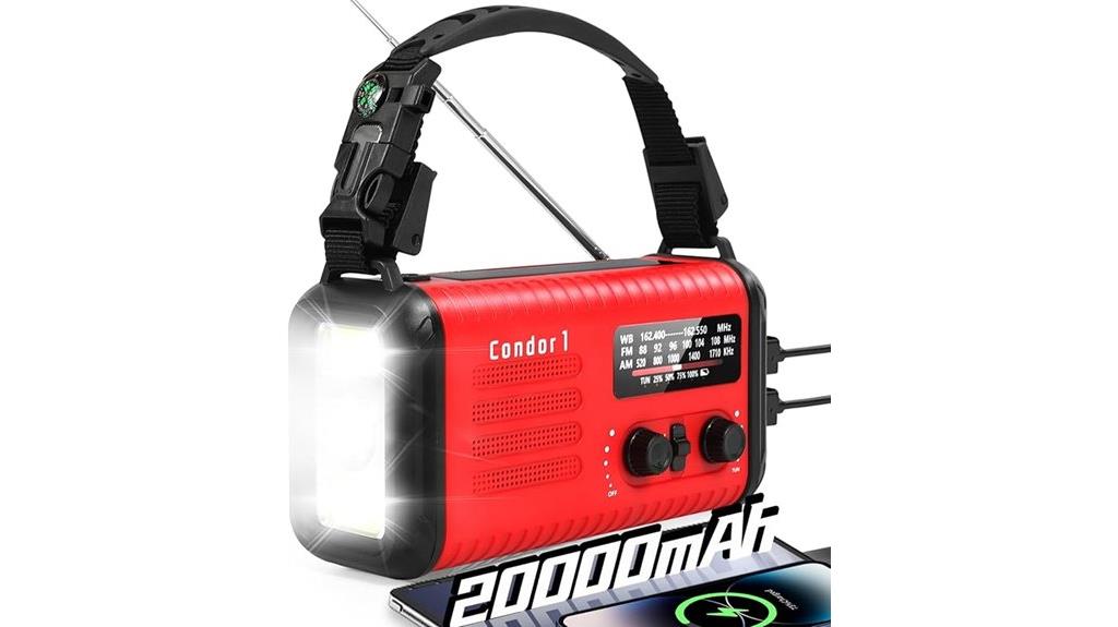 emergency radio with power bank