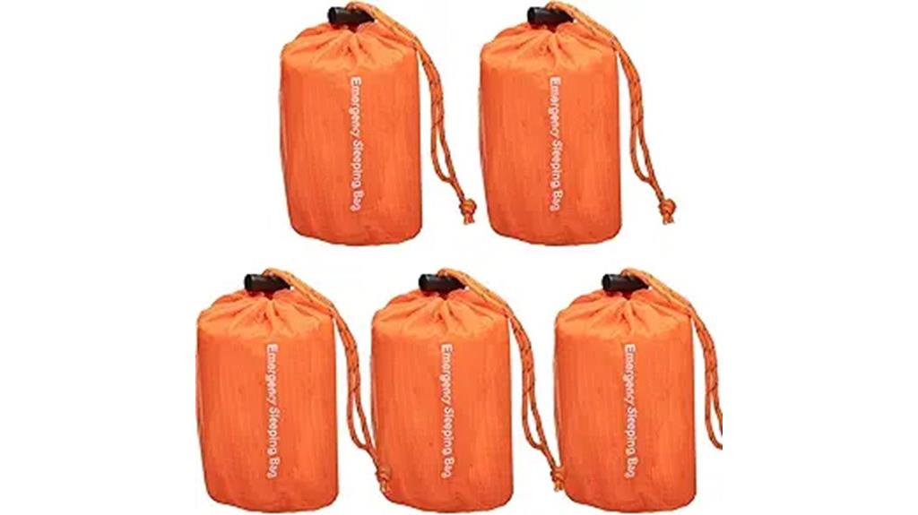 emergency sleeping bags pack