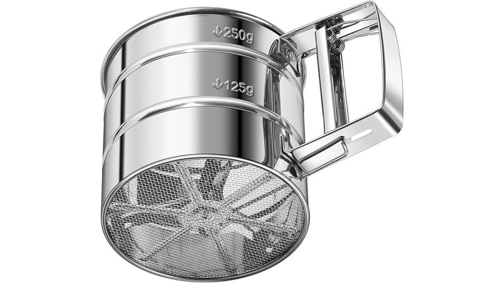 enhanced three cup sifter