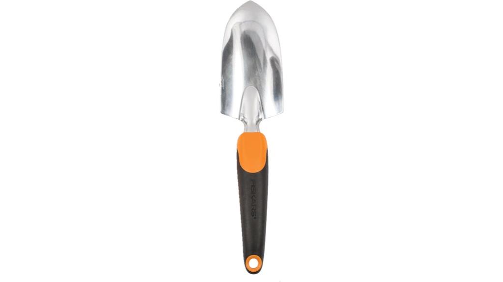 ergonomic gardening trowel tool