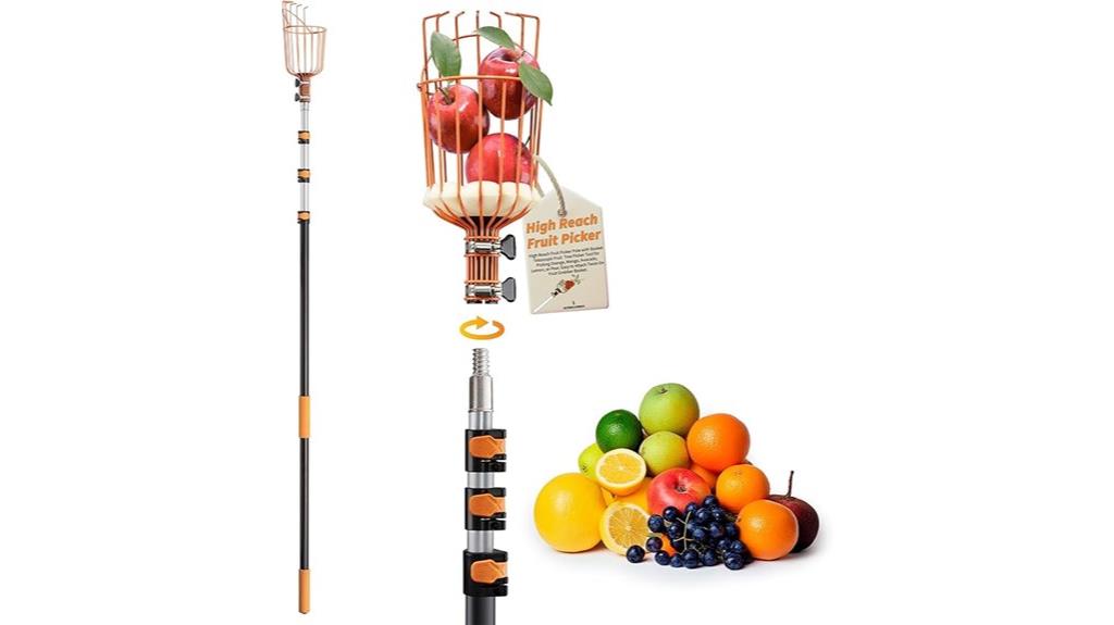 extendable fruit picking tool